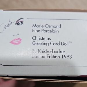 Marie Osmond 1993 Porcelain Doll